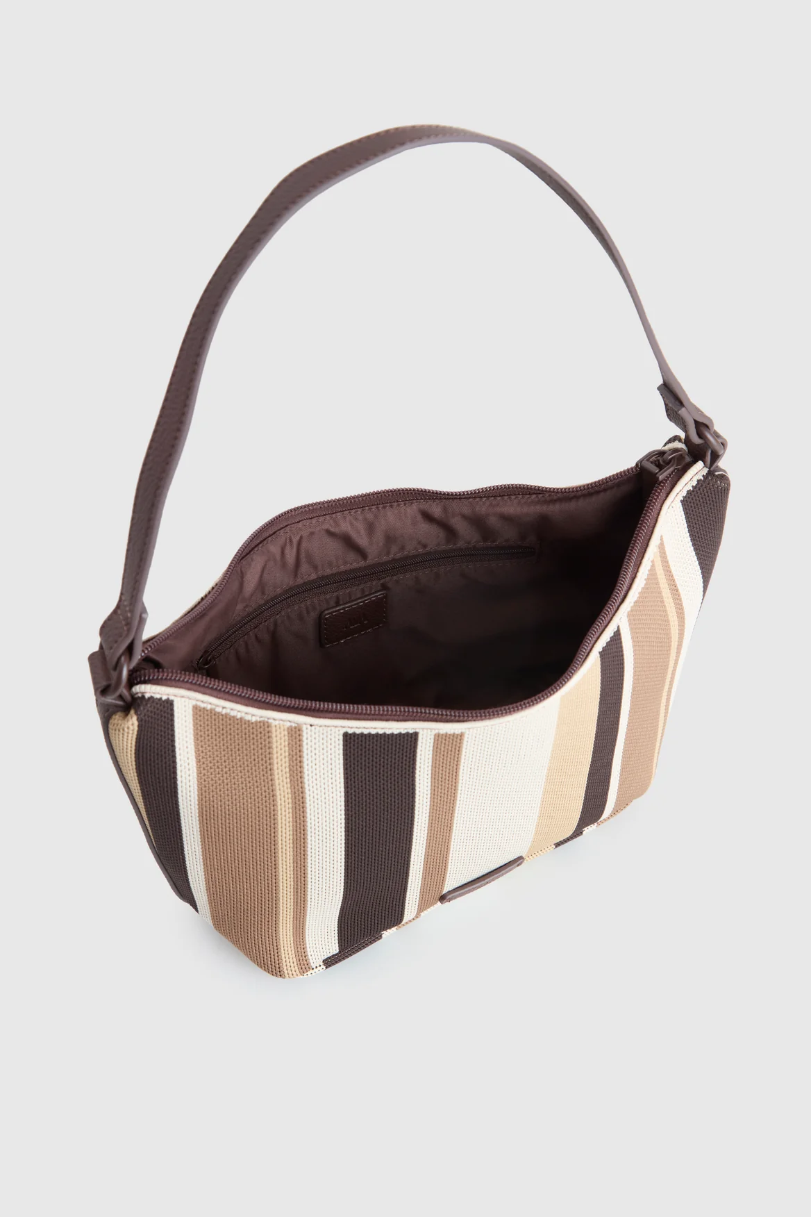 Immy Stripe Slouchy Shoulder Bag - Image 4