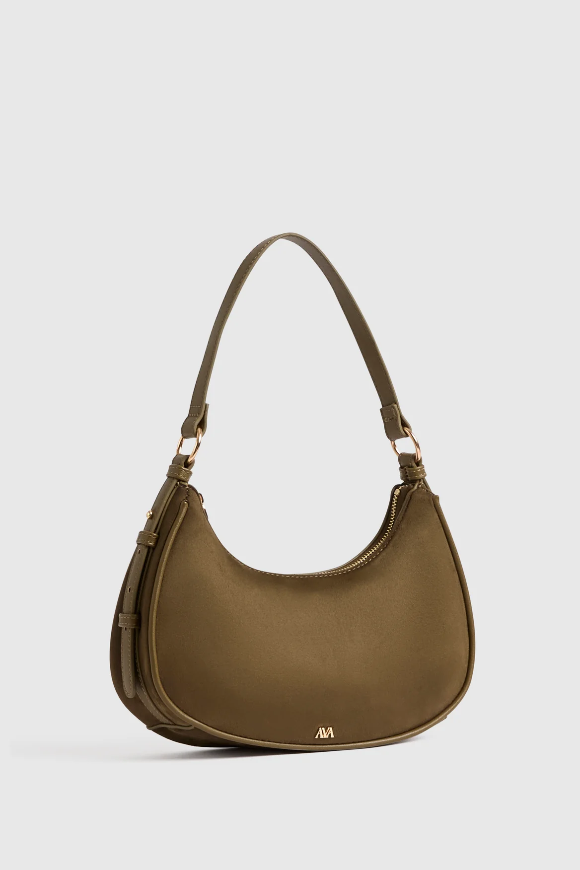 Sophia Vegan Suede Shoulder Bag - Image 2