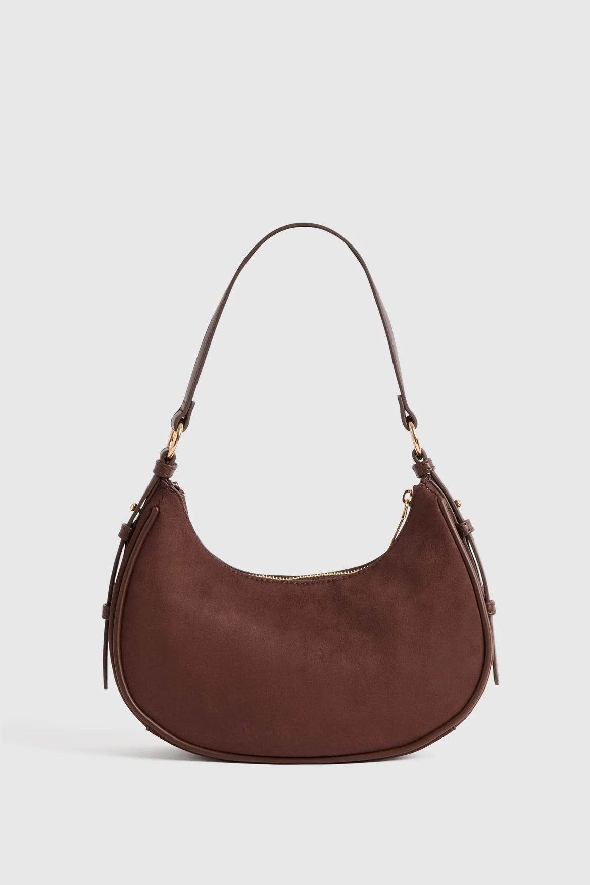 Sophia Vegan Suede Shoulder Bag - Image 3