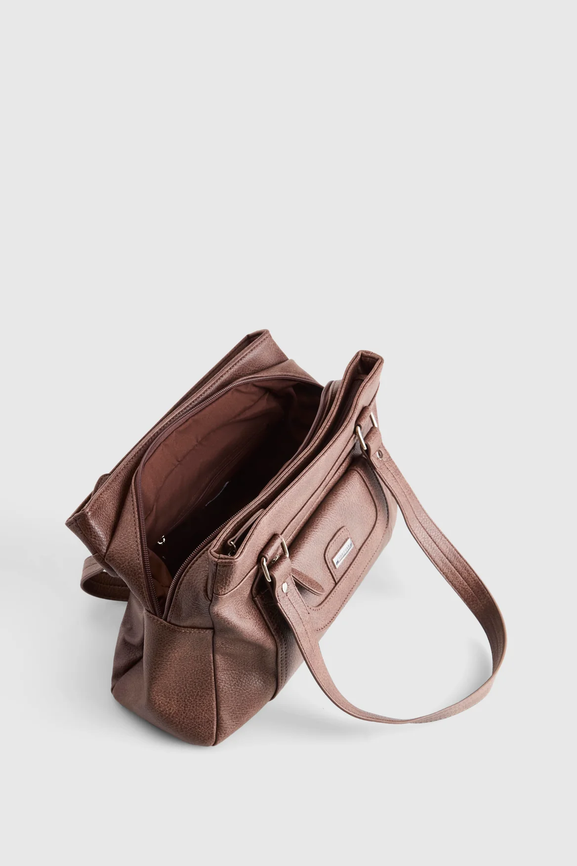 Flap Pocket Tote Bag - Image 4