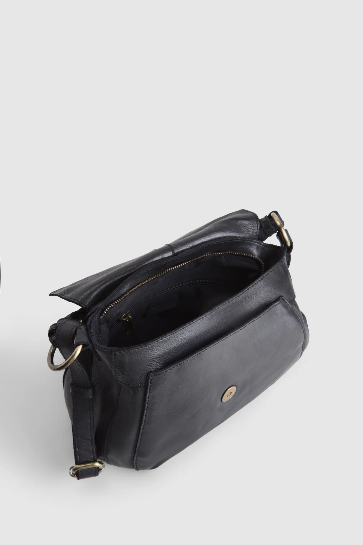 Carrie Leather Shoulder Bag - Image 4