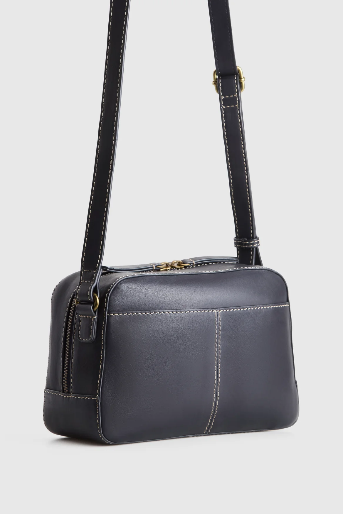 Connie Leather Crossbody Bag - Image 2