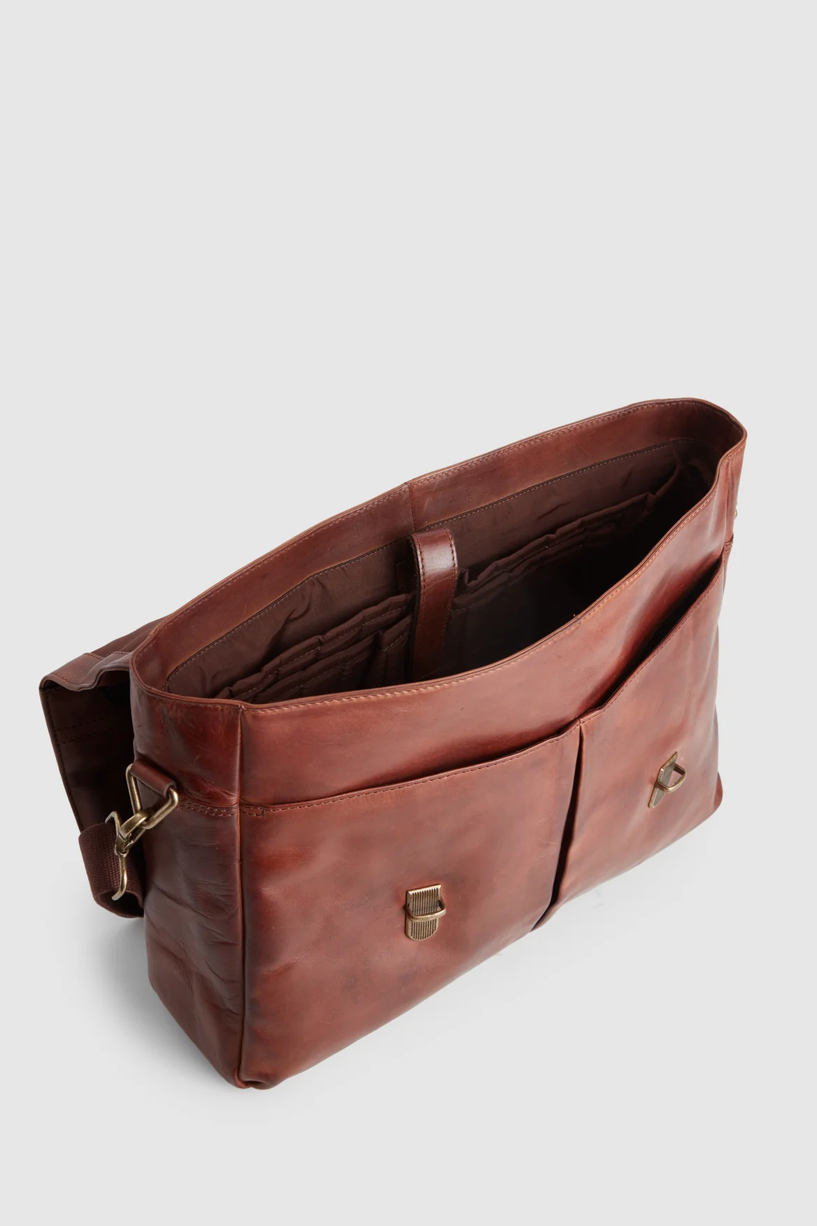 Flynn Leather Briefcase - Image 4