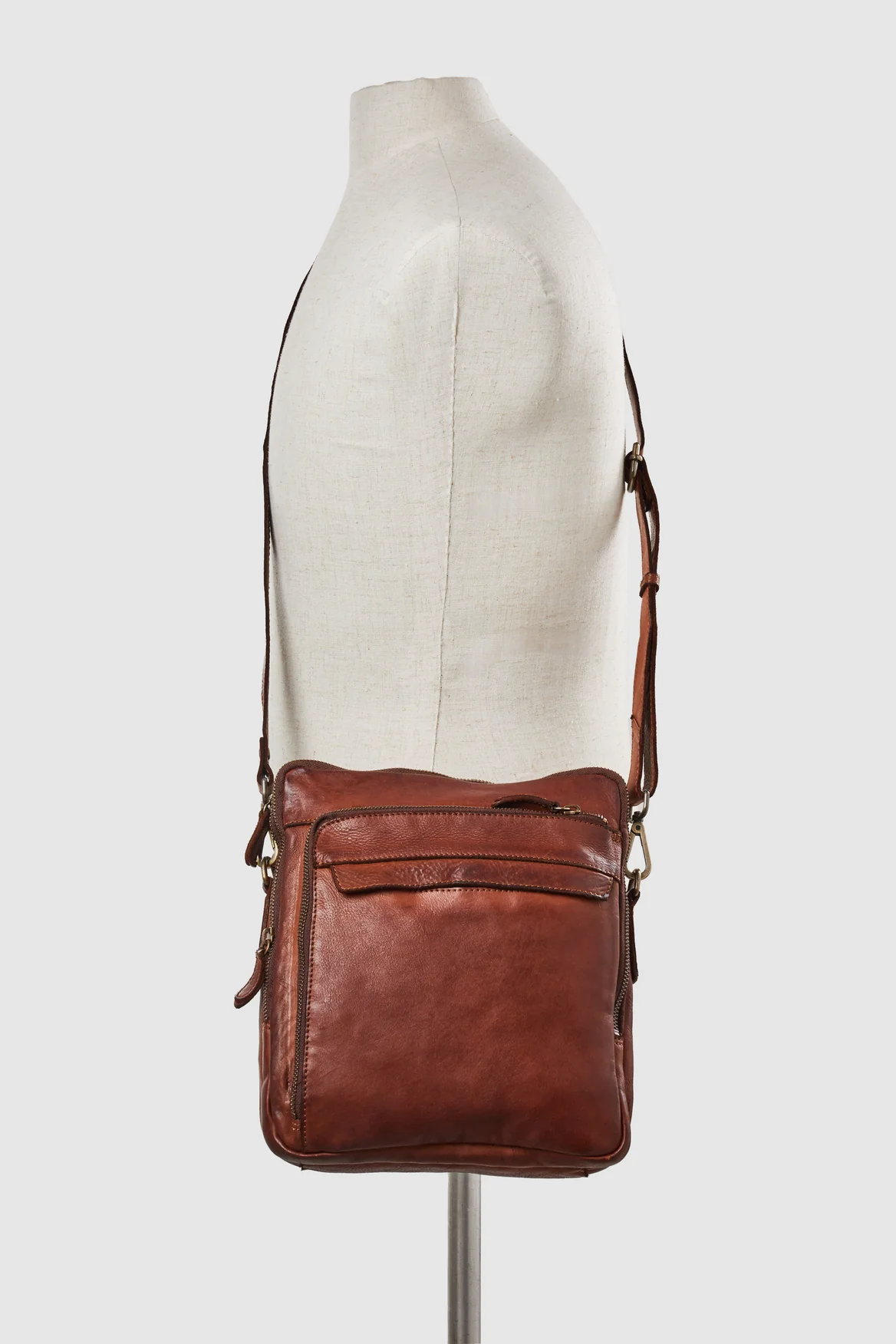 Kingsley Leather NS Satchel - Image 4