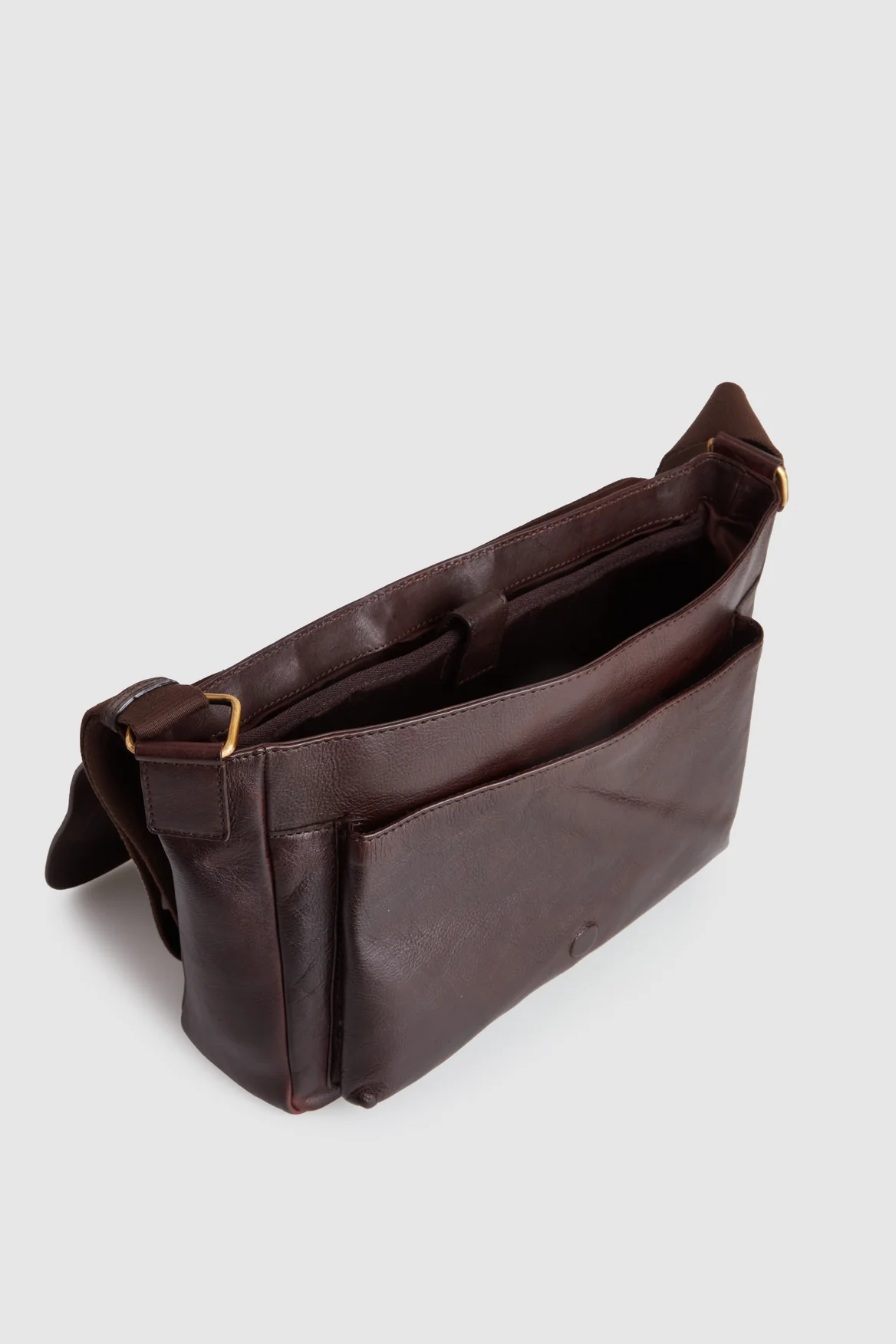 Marcus Leather EW Satchel - Image 4