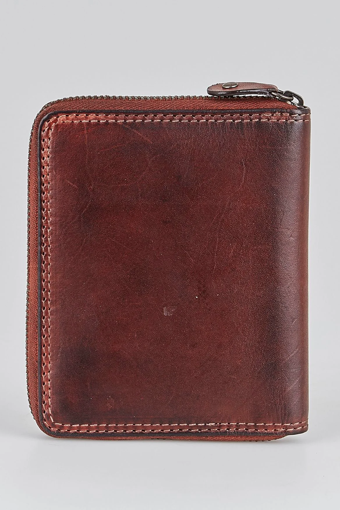 RFID Leather Zip Wallet - Image 3