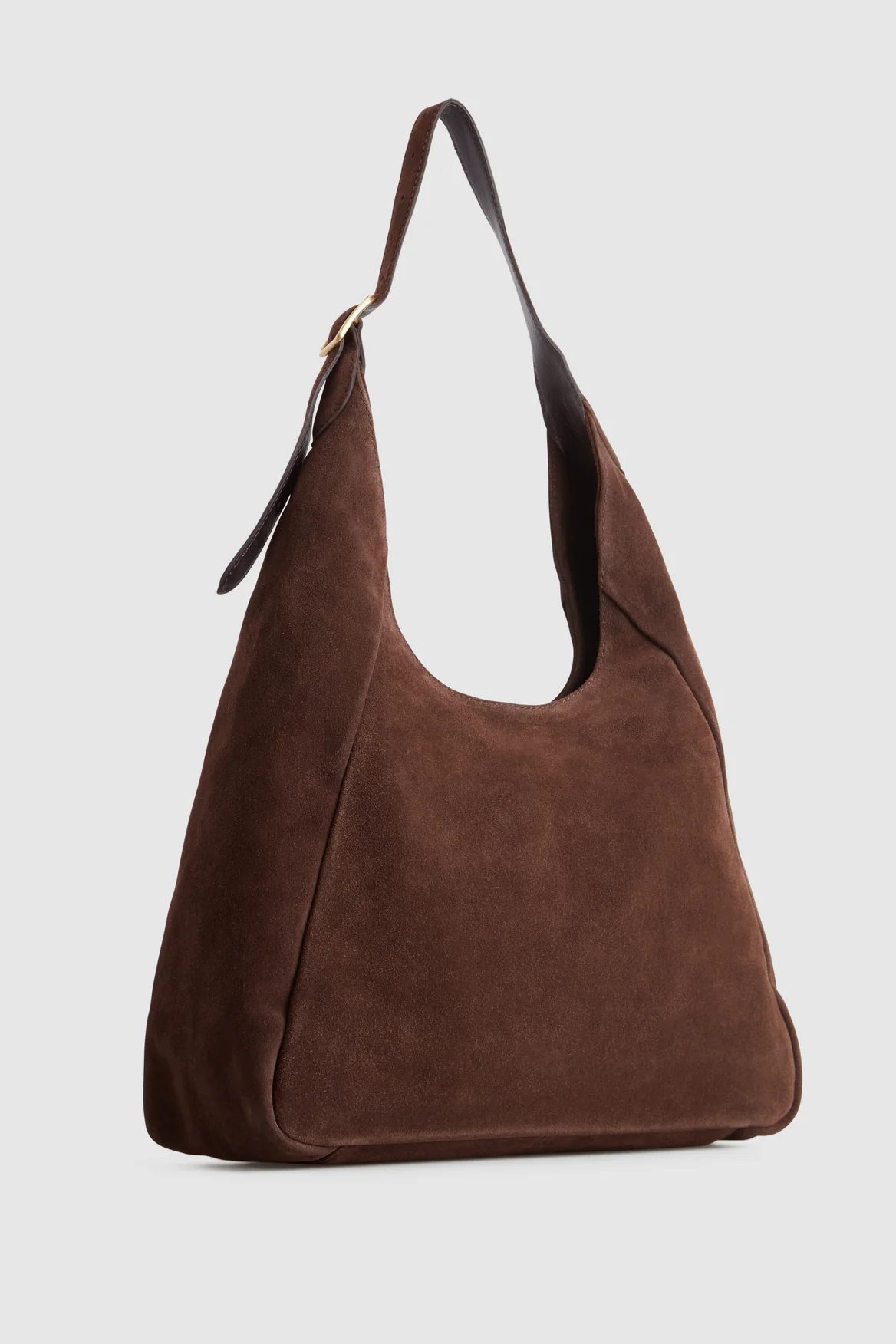 Alexa Leather Suede Hobo Bag - Image 2