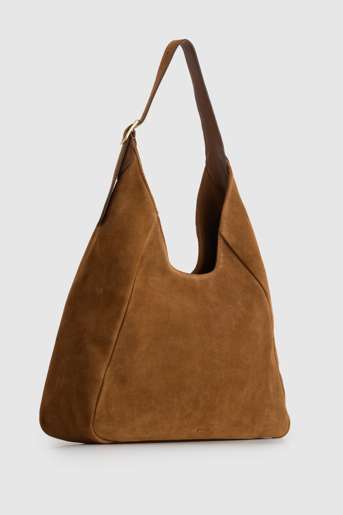 Alexa Leather Suede Hobo Bag - Image 2