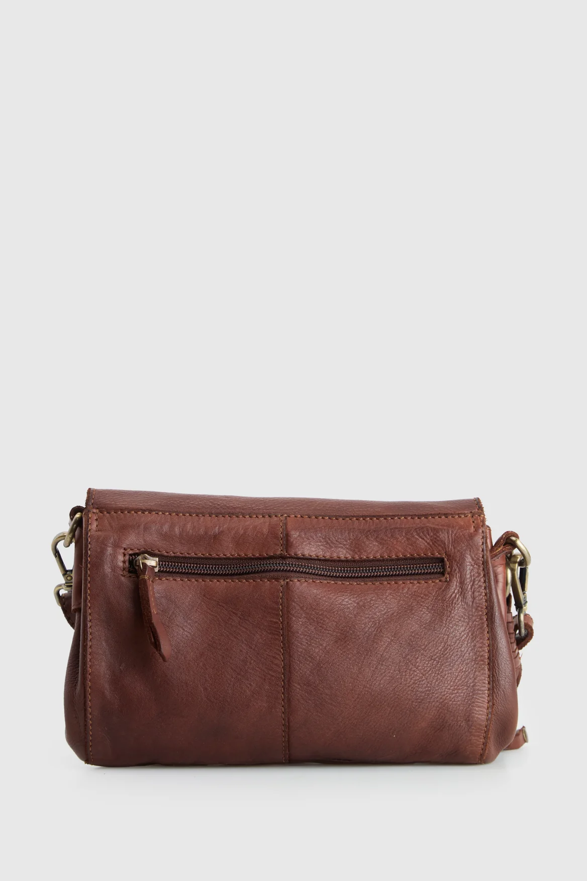 Ari Leather Flap Crossbody Bag - Image 3