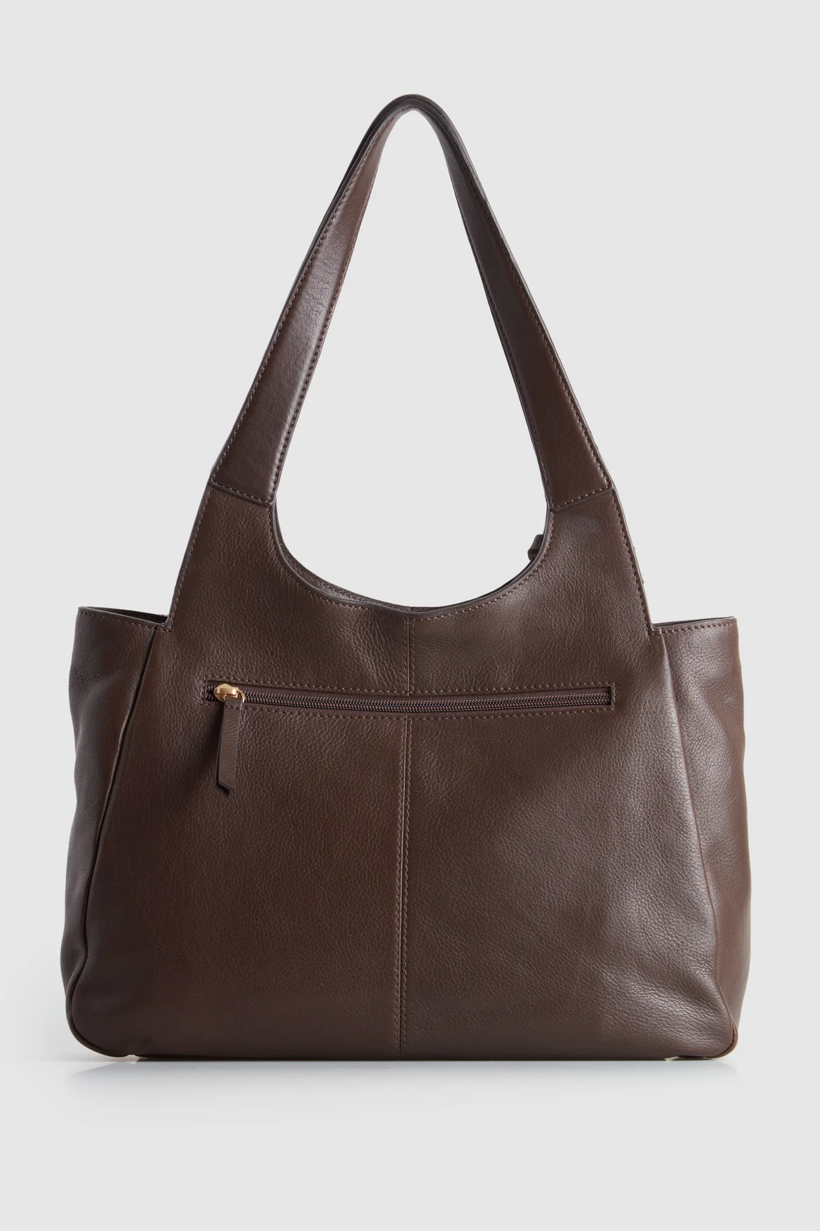 Clara Leather Charm Tote Bag - Image 3