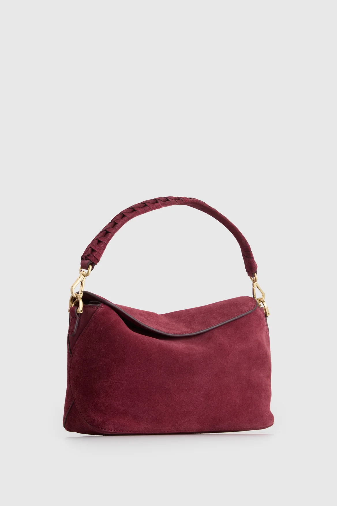 Clara Suede Leather Grab Bag - Image 2