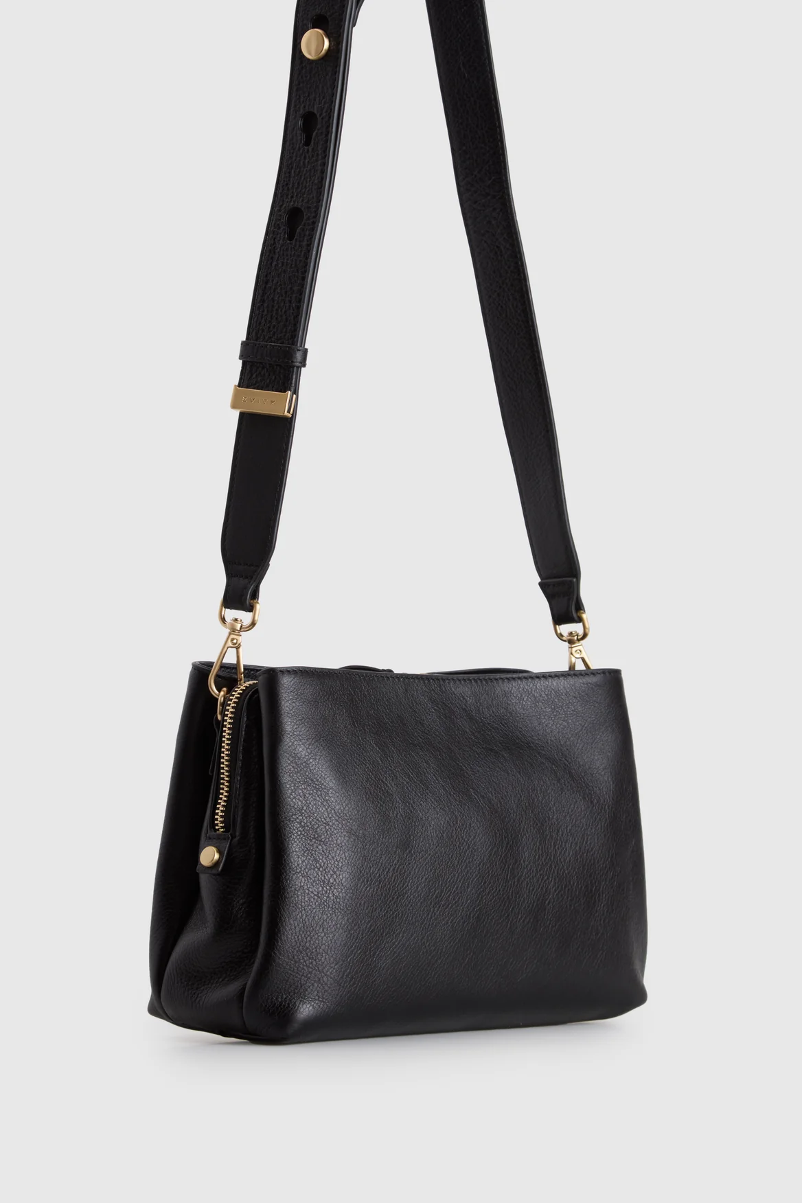 Clover Leather Crossbody Bag - Image 2
