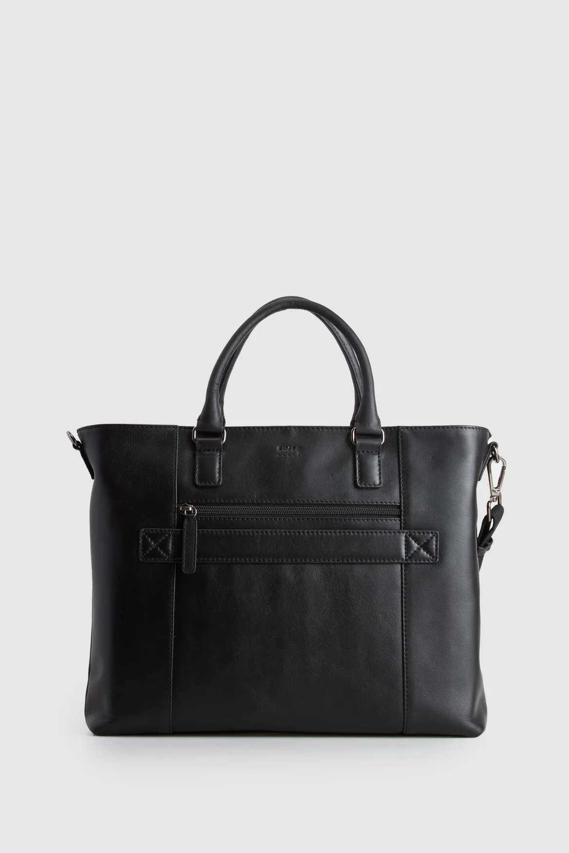 Dominic Leather Weave Tote Bag - Image 3