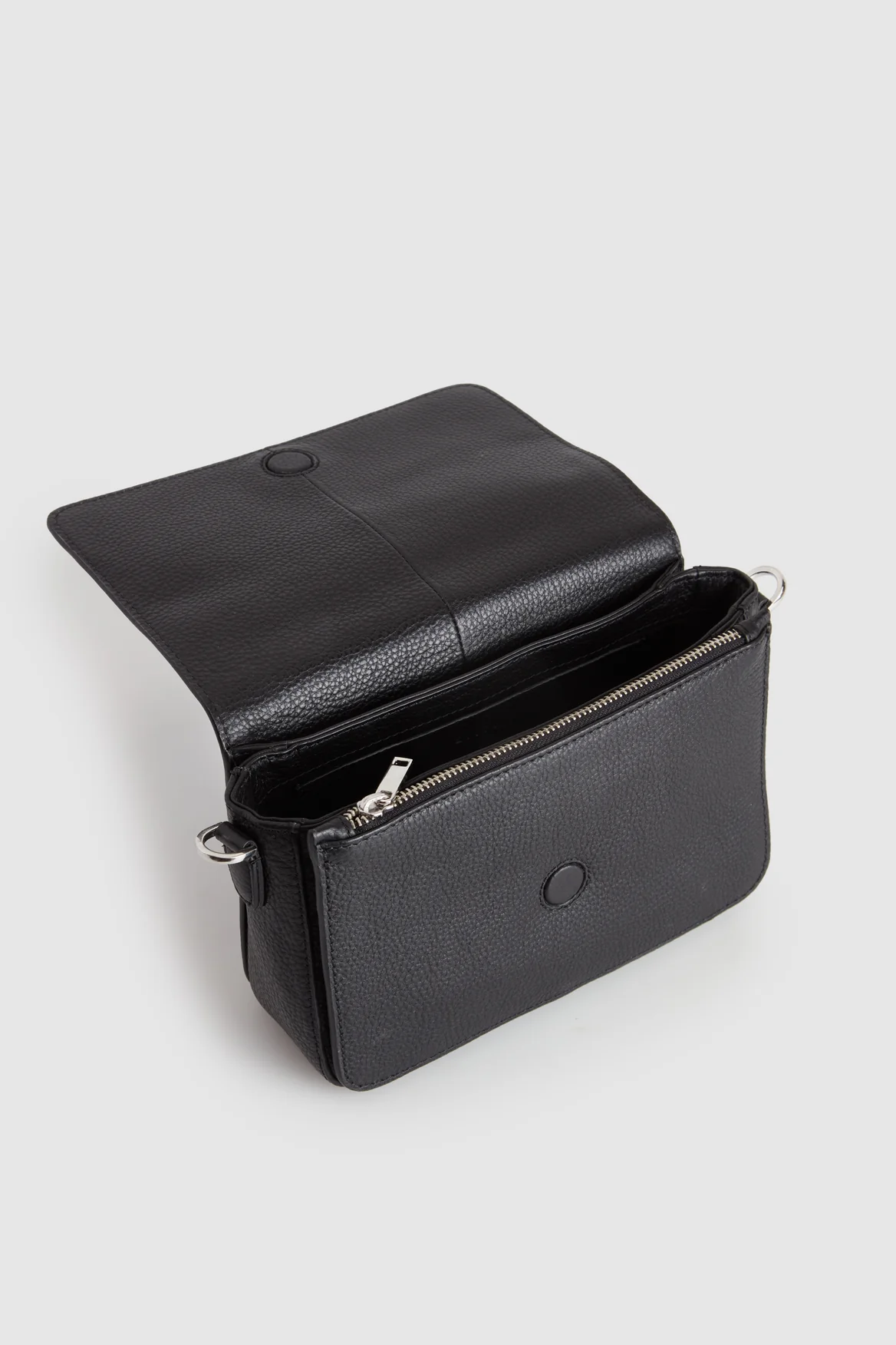 Grace Leather Flap Crossbody Bag - Image 5