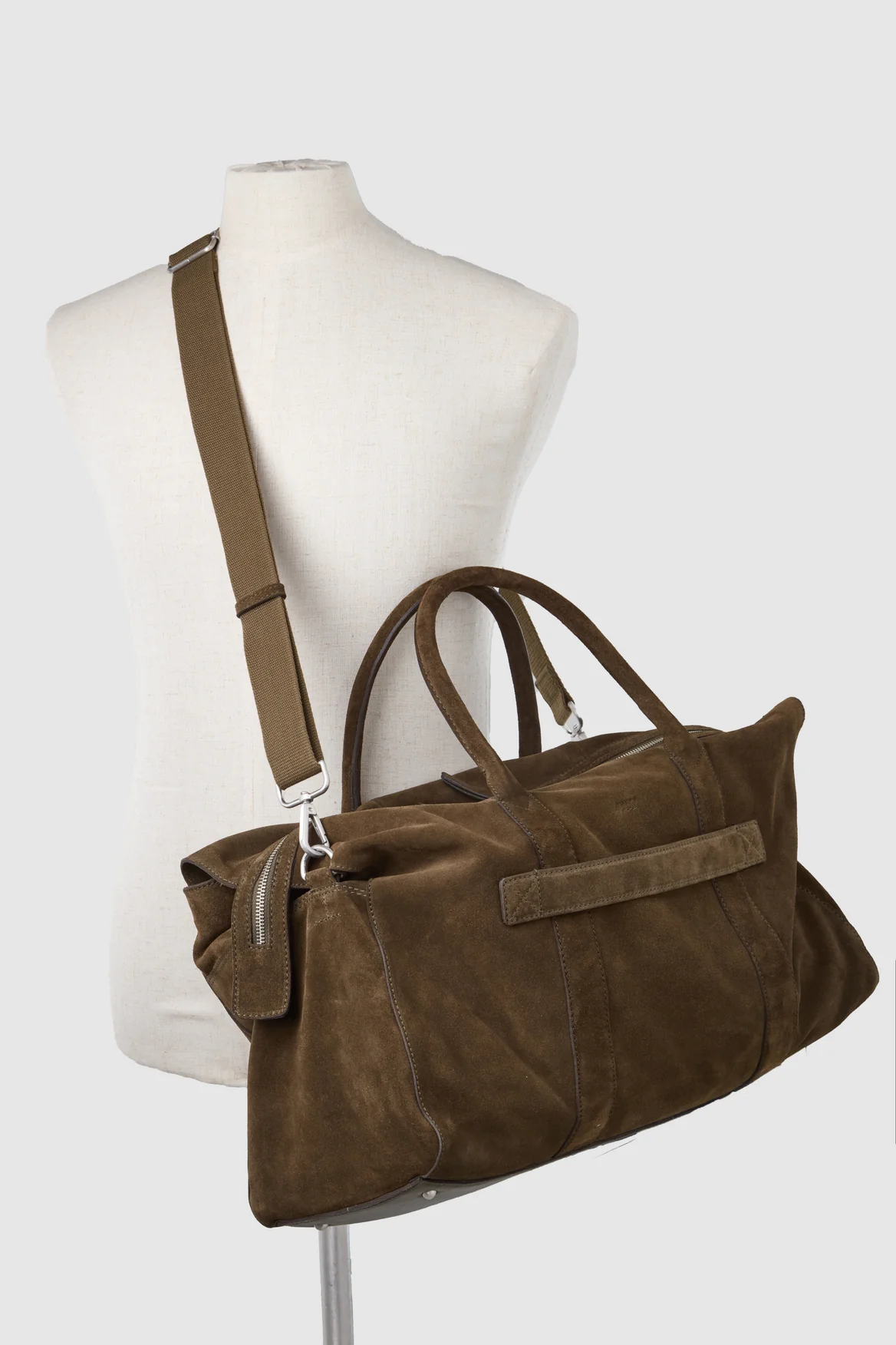 Harris Suede Weekender - Image 4