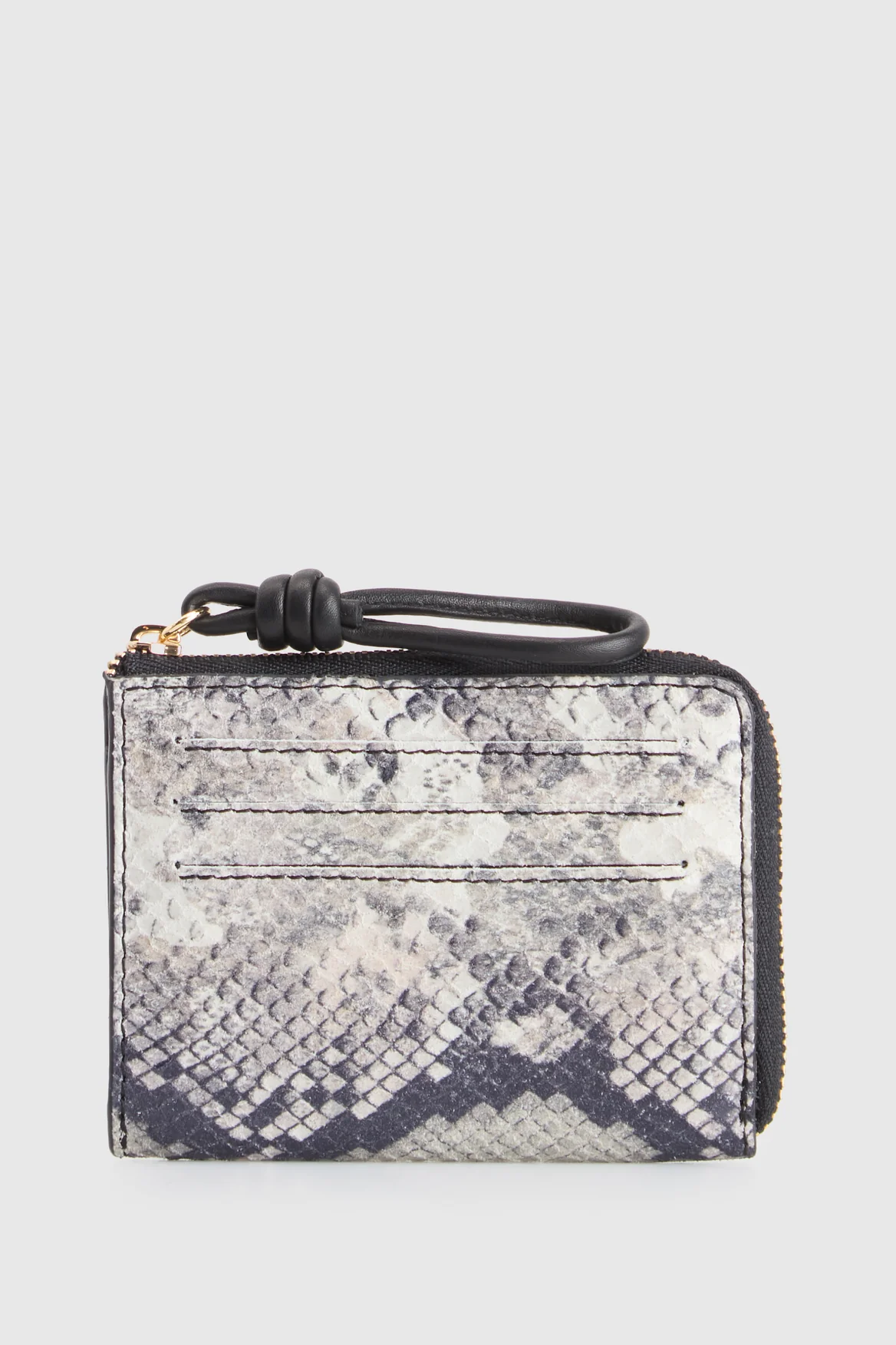 Iris Snake Print Leather Wallet - Image 2