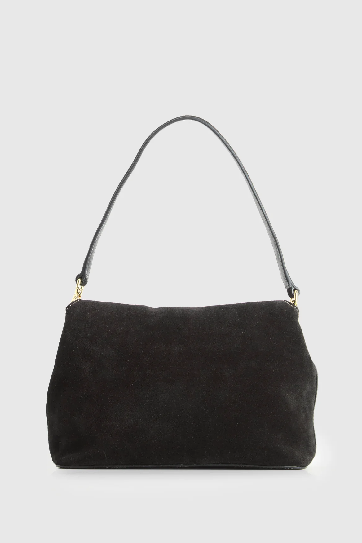 Iris Suede Leather Shoulder Bag - Image 3