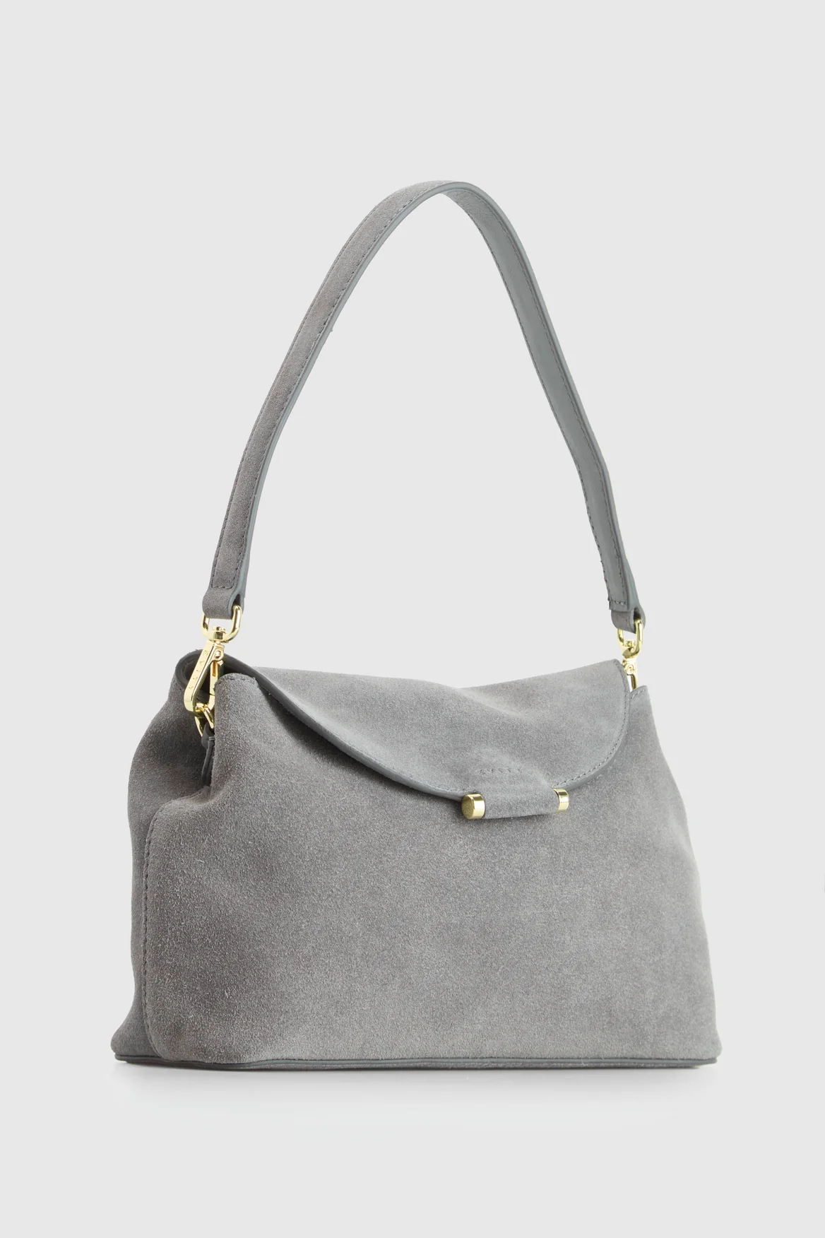 Iris Suede Leather Shoulder Bag - Image 2