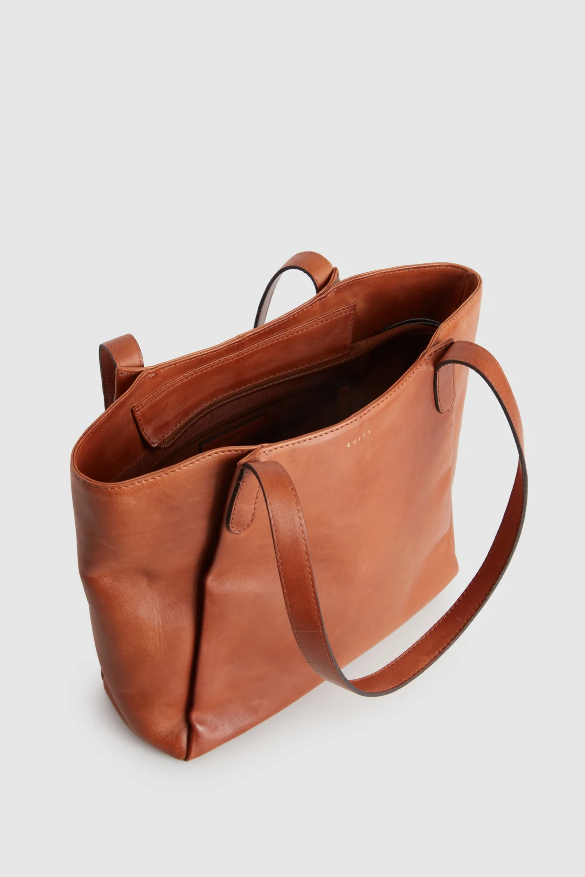 Josie Leather Tote Bag - Image 4