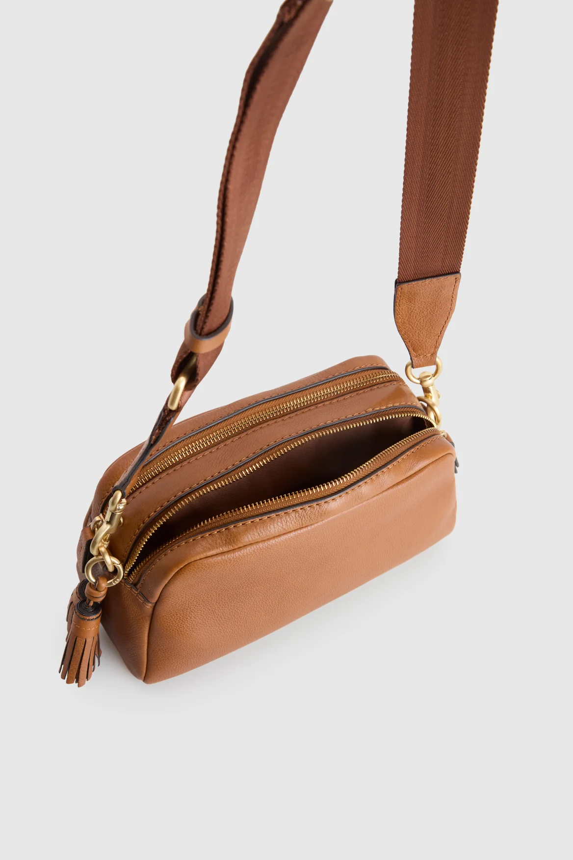 Maisy Leather Crossbody Bag - Image 4
