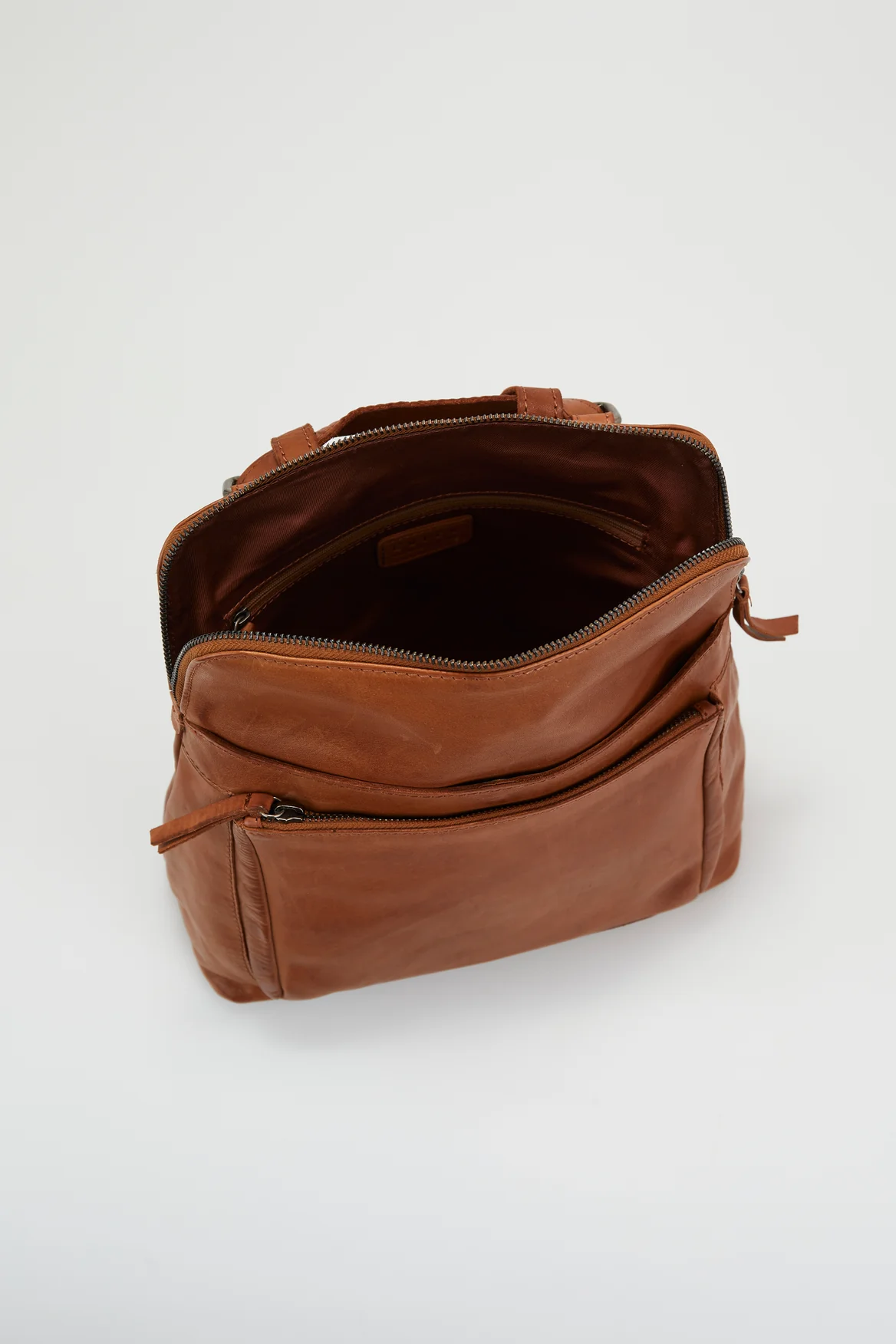 Maya Leather Convertible Backpack - Image 3