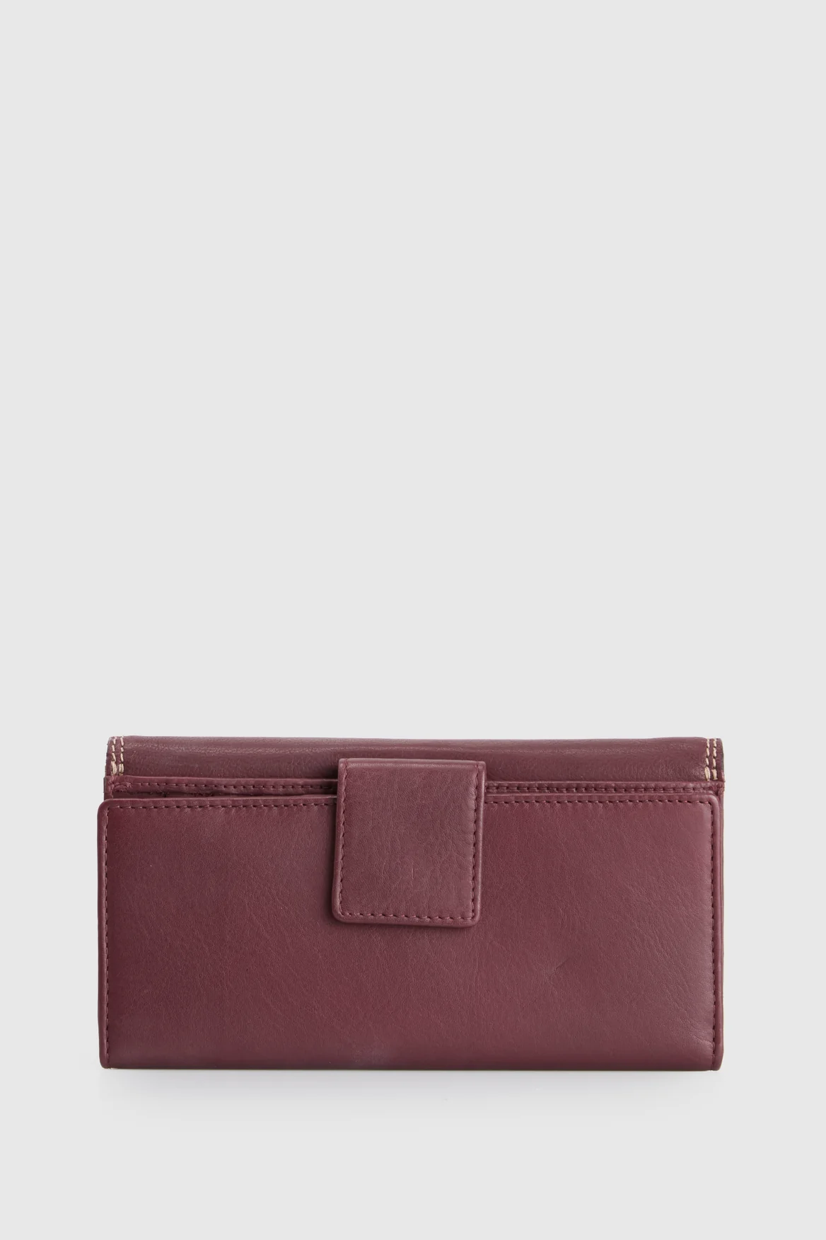 Maya Leather Large Clutch - Image 2