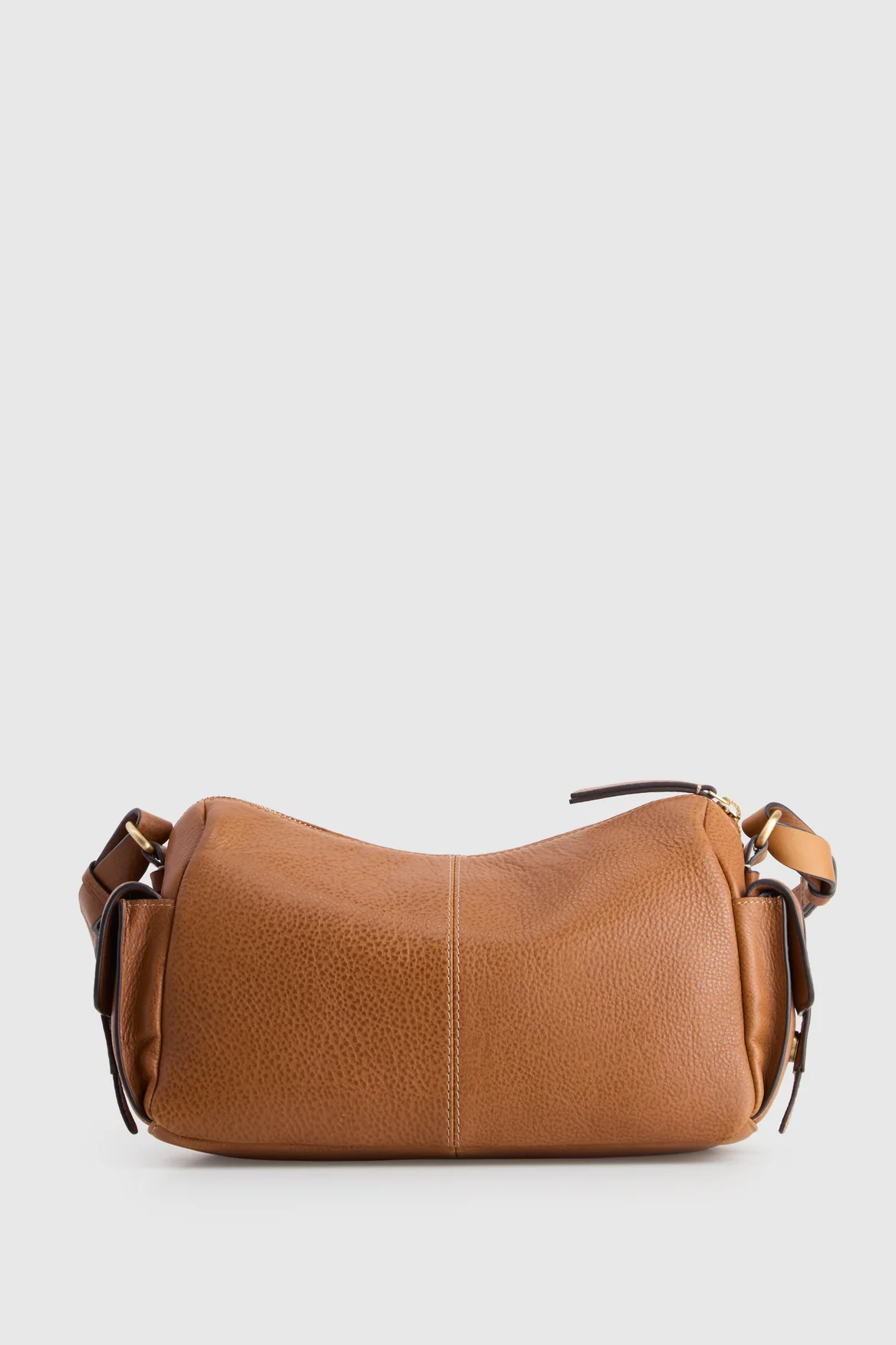 Narda Leather Pocket Crossbody Bag - Image 3