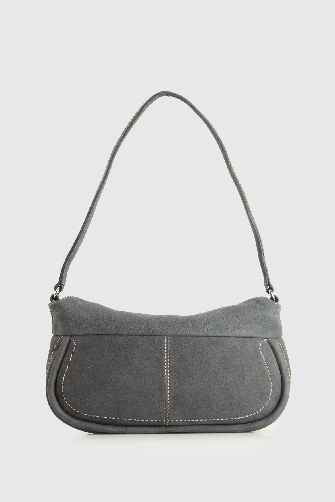 Narda Nubuck Leather Shoulder Bag - Image 3