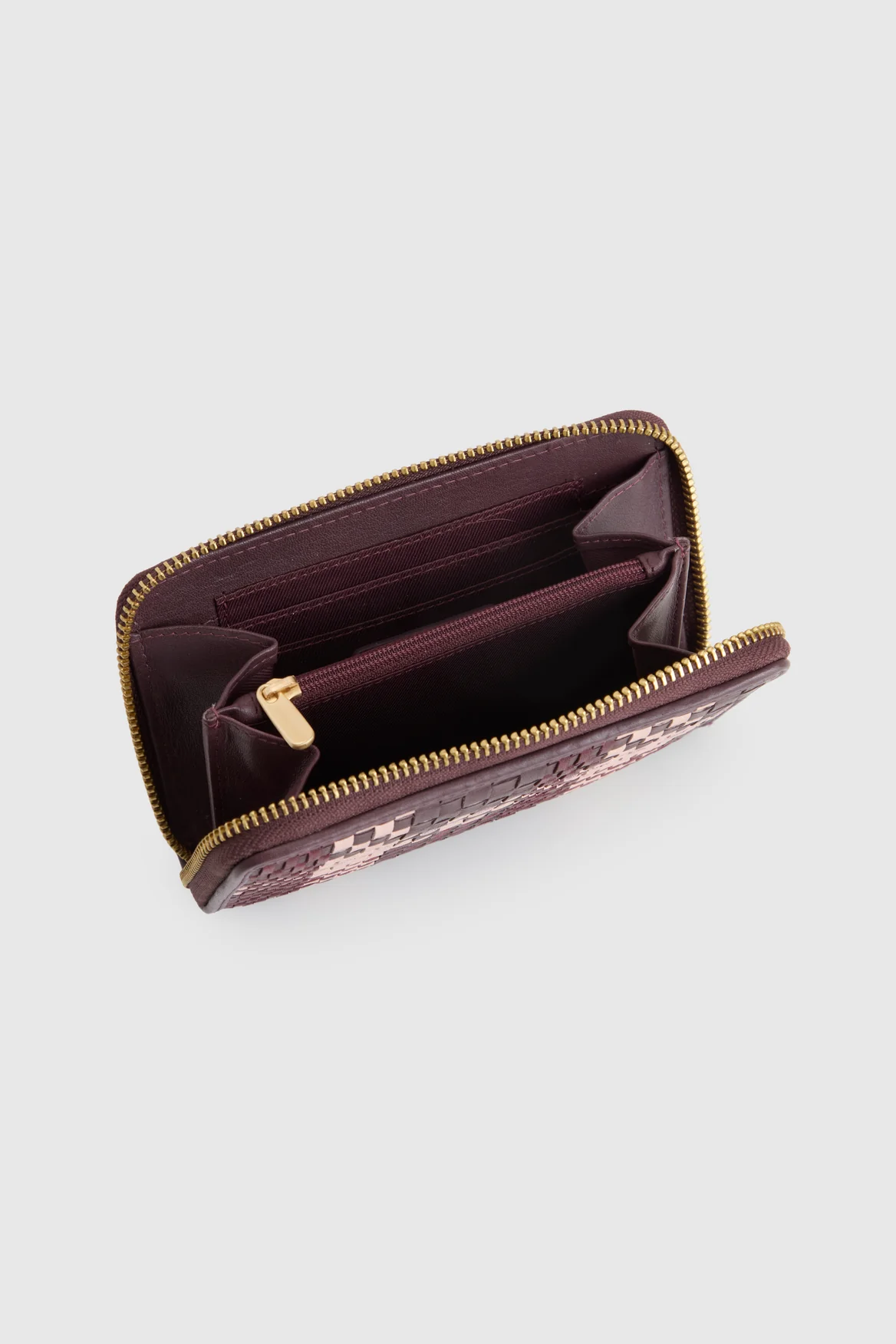 Nina Leather Zip Medium Wallet - Image 3