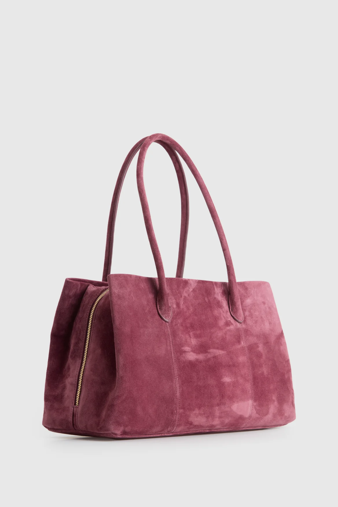 Noemie Leather Suede Tote Bag - Image 2
