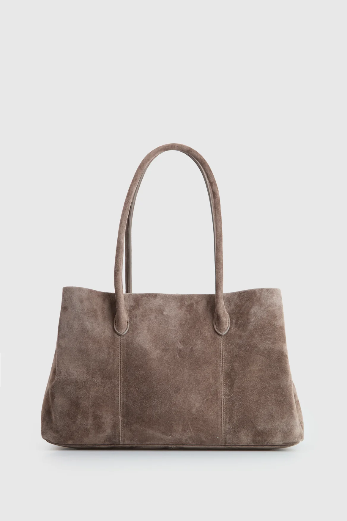 Noemie Leather Suede Tote Bag - Image 3