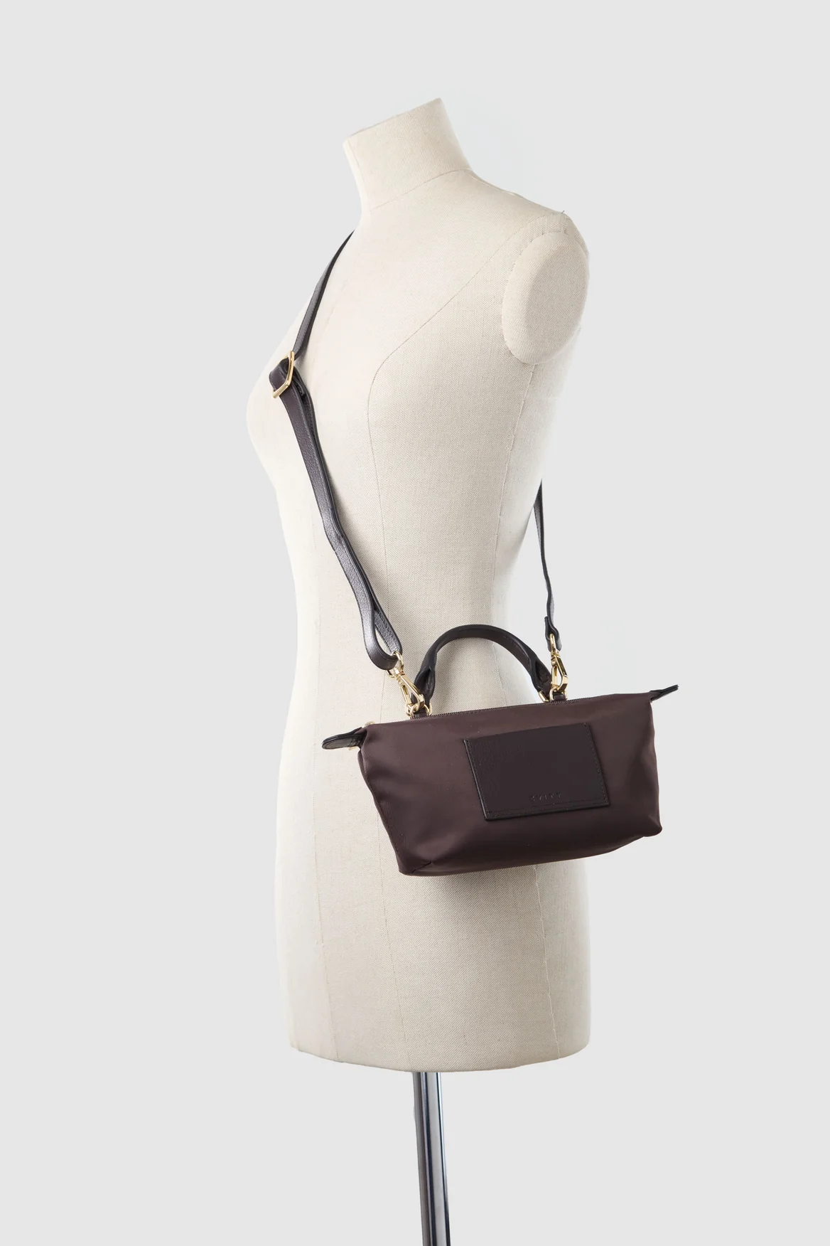 Noosa Leather Trim Crossbody Bag - Image 5