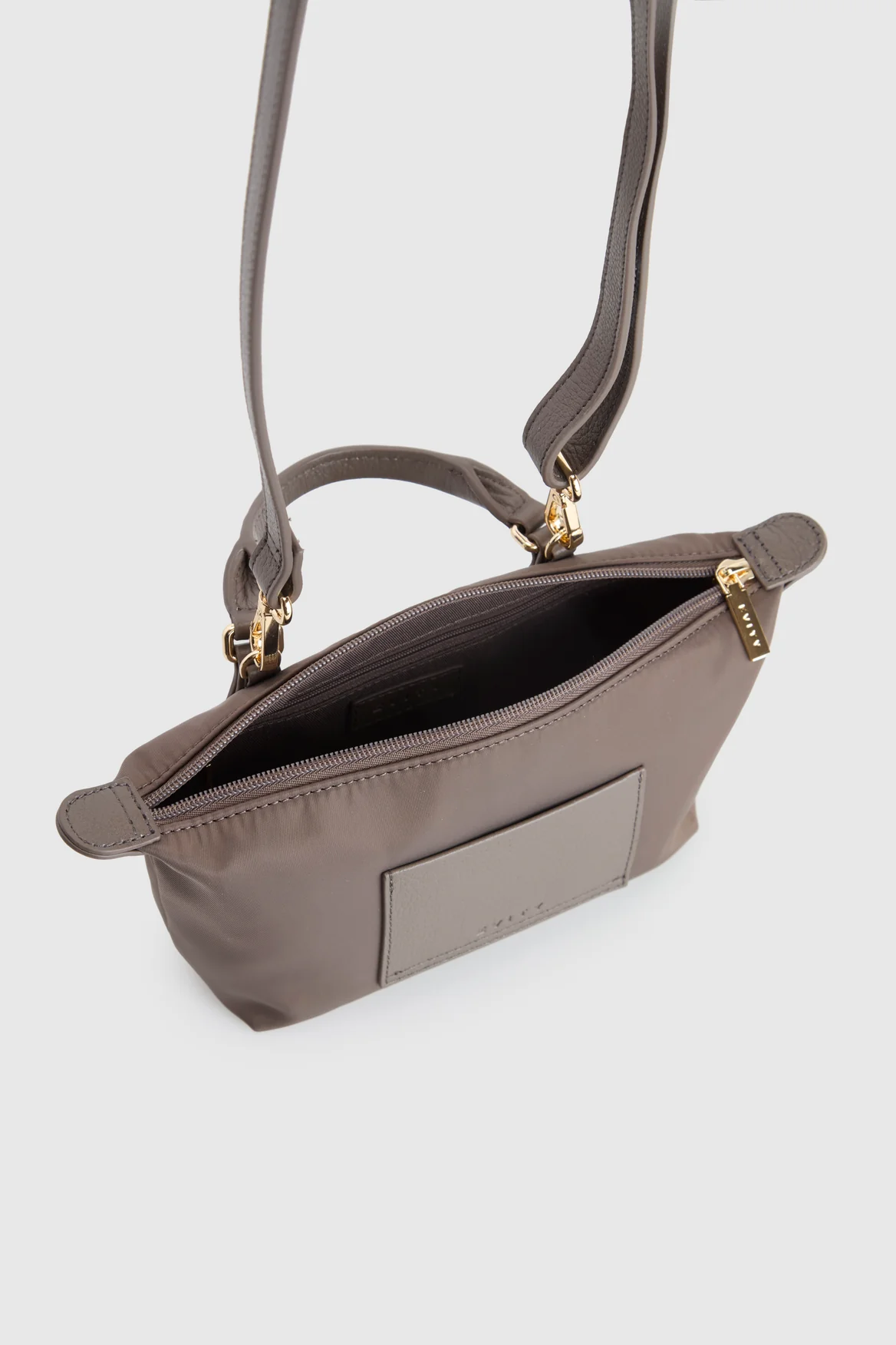 Noosa Leather Trim Crossbody Bag - Image 4