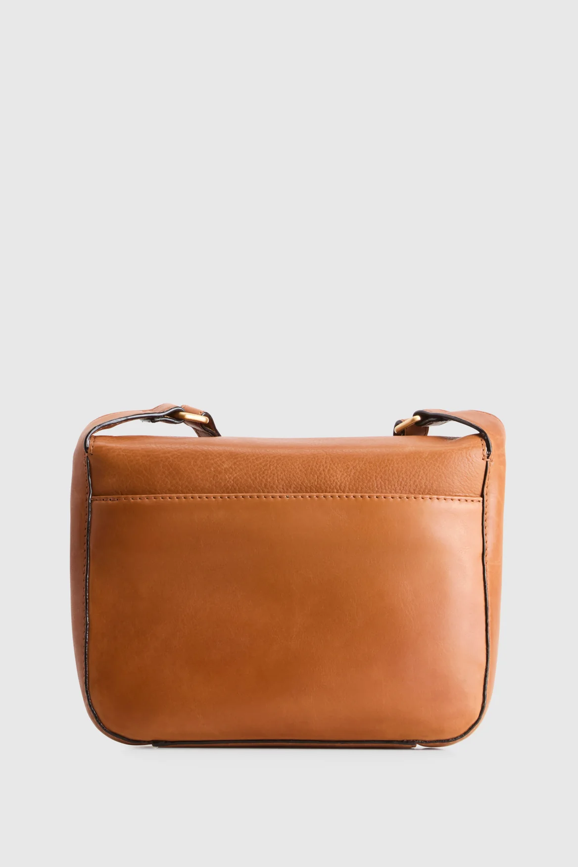 Sofia Leather Flap Crossbody Bag - Image 2