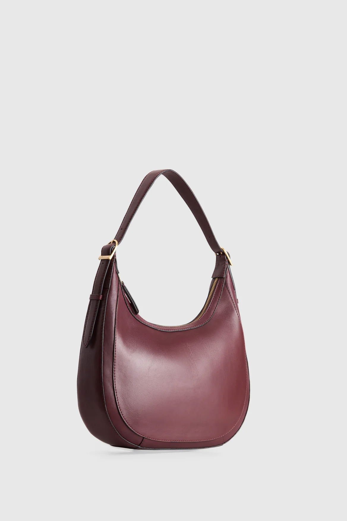 Sofia Leather Hobo Bag - Image 3