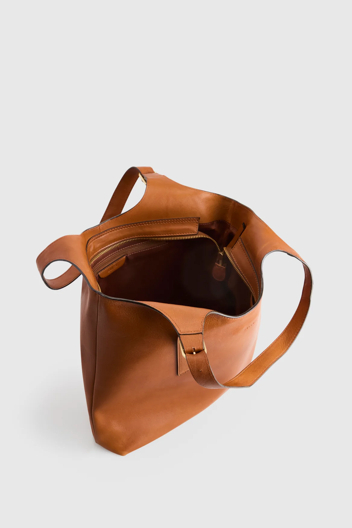 Sofia Leather Tote Bag - Image 4