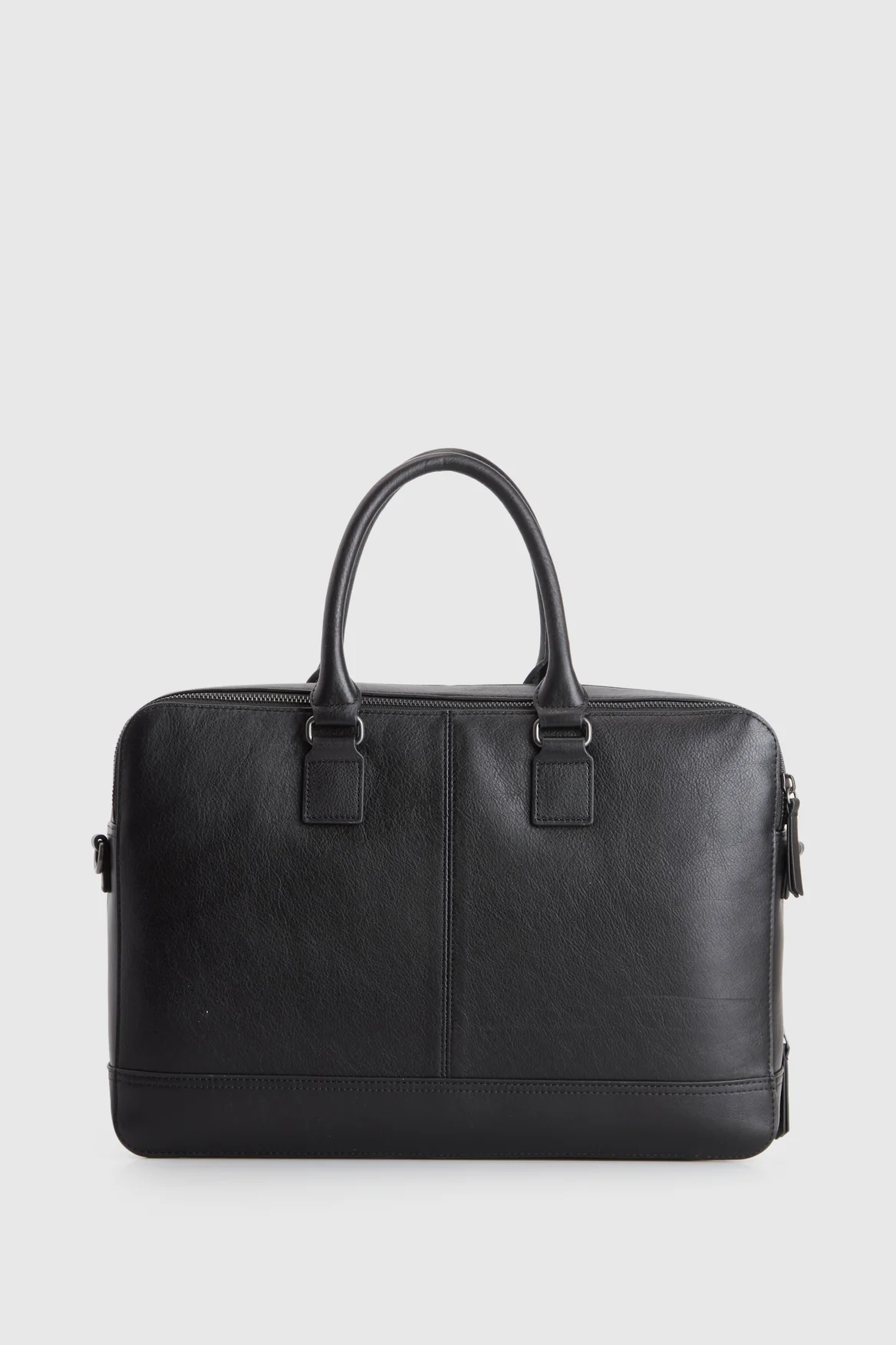 Theo Leather Twin Handle Brief - Image 3
