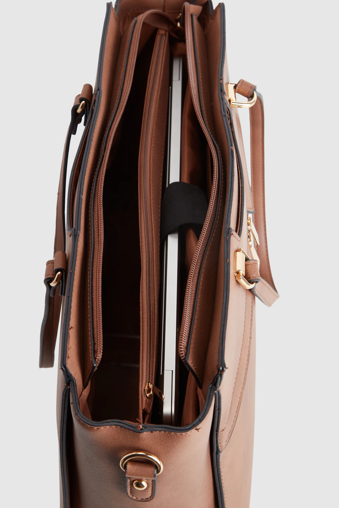 3 Compartment Crossbody Bag - Image 4