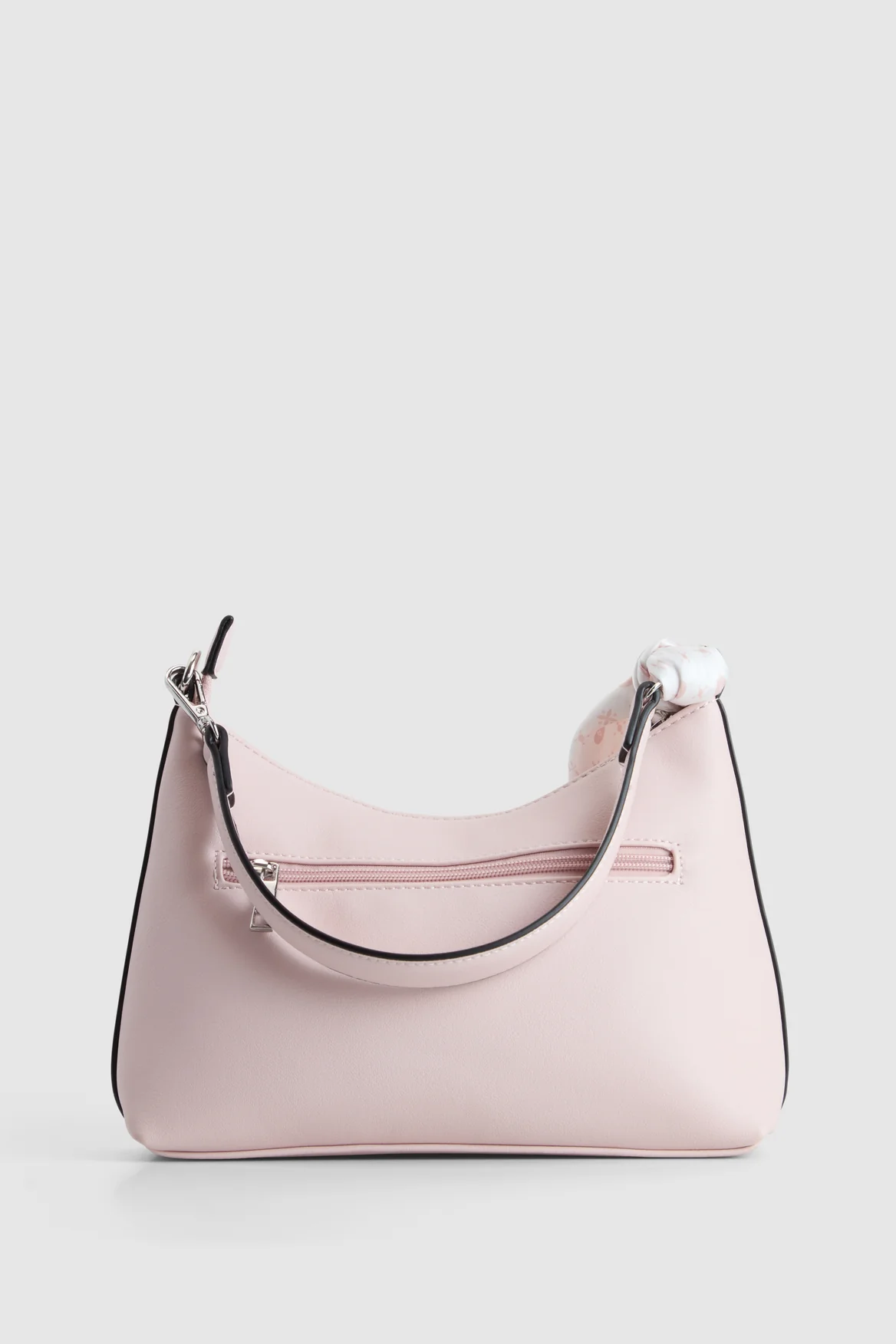 Scarf Shoulder Hobo Bag - Image 3