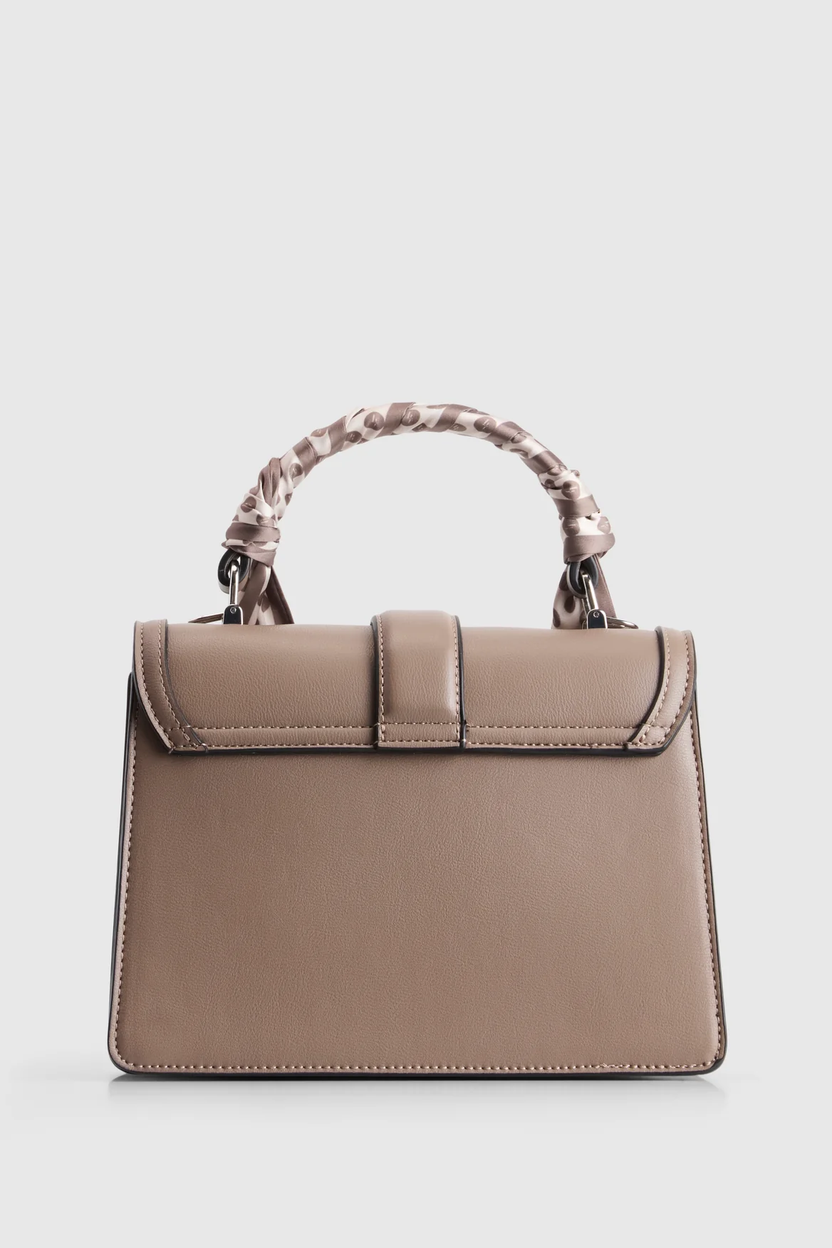 Scarf Top Handle Bag - Image 3