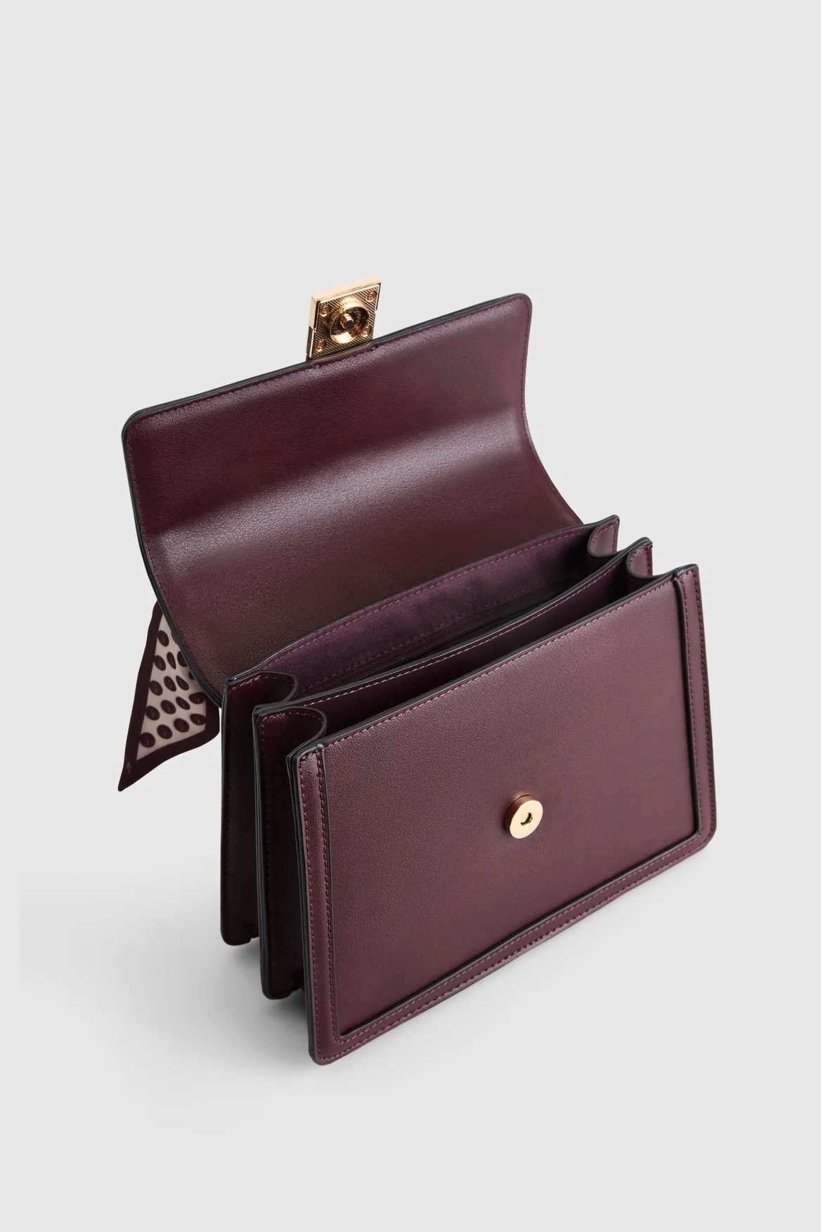 Scarf Top Handle Bag - Image 4