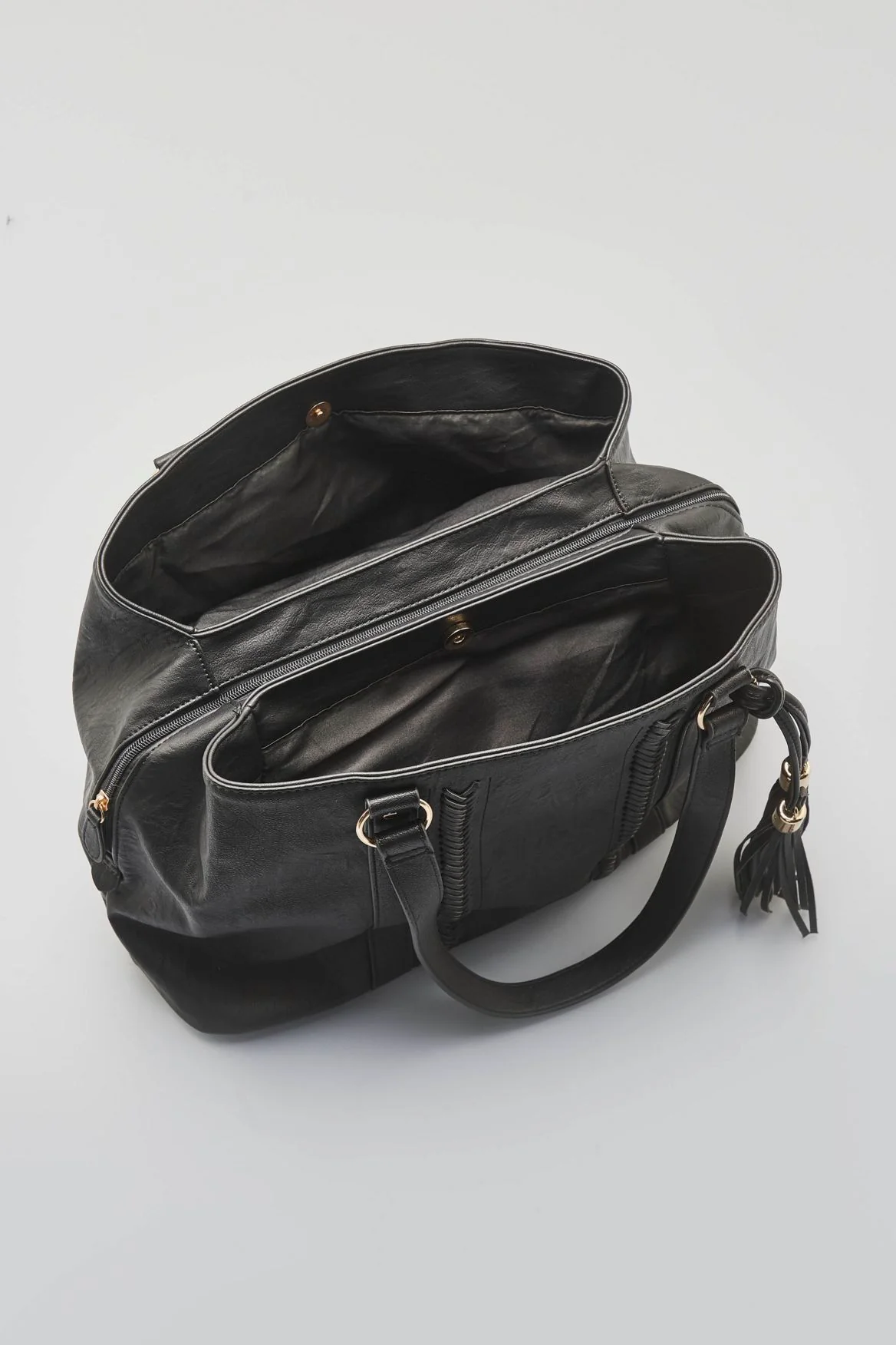 3 Compartment Soft Tote Bag - Image 3