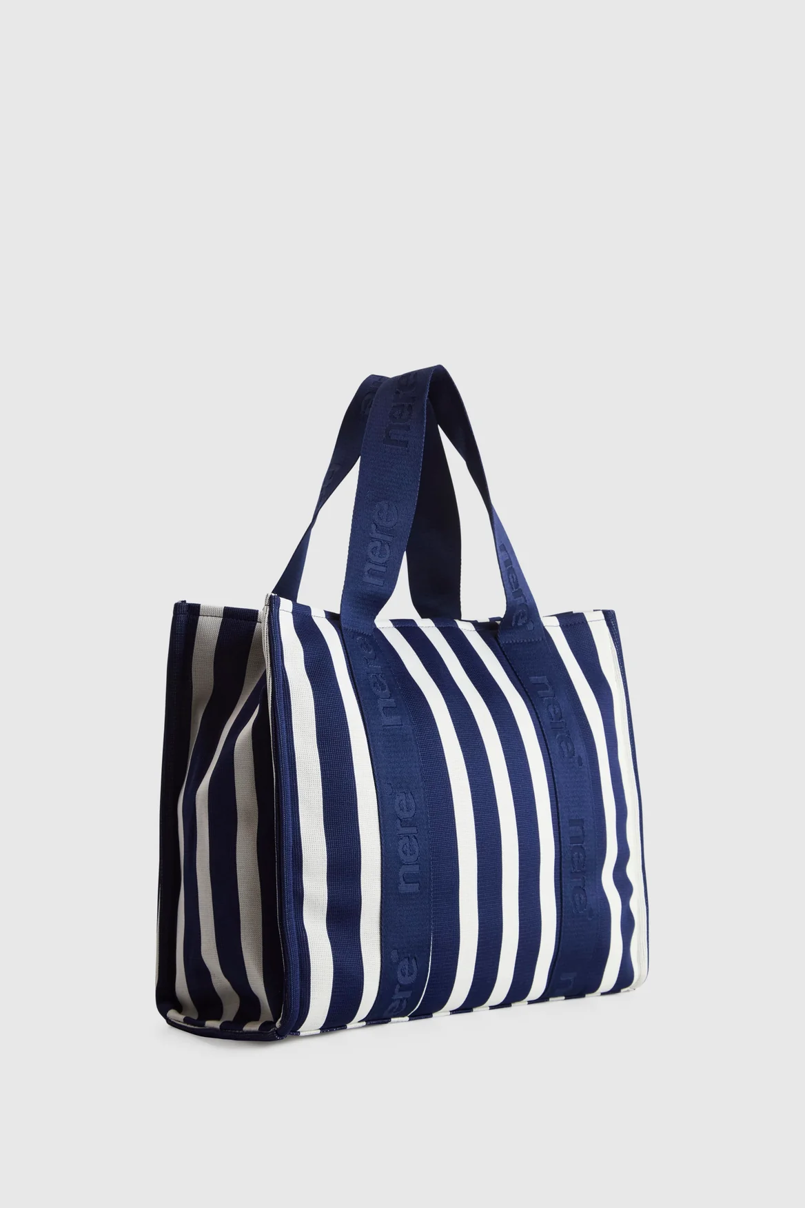 Stori Knit Stripe Tote Bag - Image 2