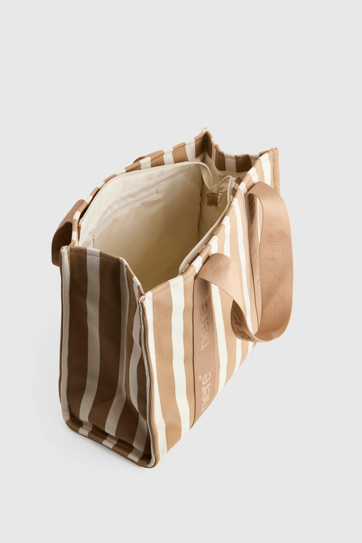 Stori Knit Stripe Tote Bag - Image 4